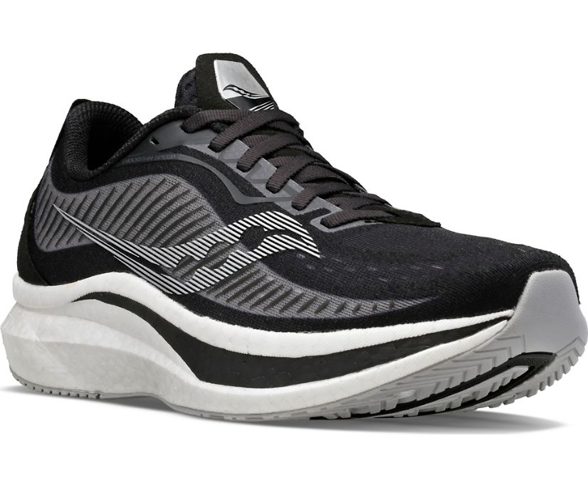 Women's Saucony Endorphin Speed 2 Running Shoes Black / Grey | Singapore 122KORI